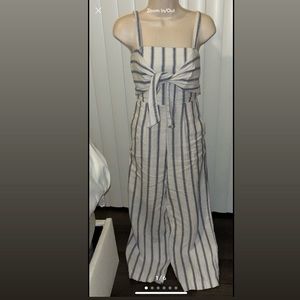 Abercrombie & Fitch Linen Jumpsuit